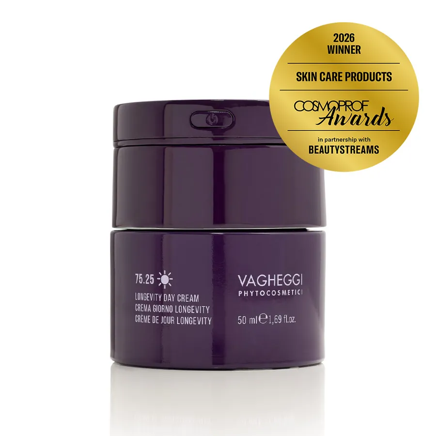 Vagheggi 75.25 – Crème de jour longevity + Dispositif amplificateur d’efficacité